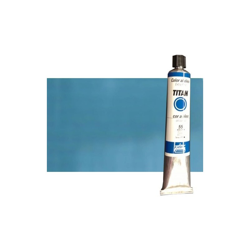 Materiais Belas Artes - Oleo Titan Extra Fino, Azul Celeste, 200 ml. | totenart.com