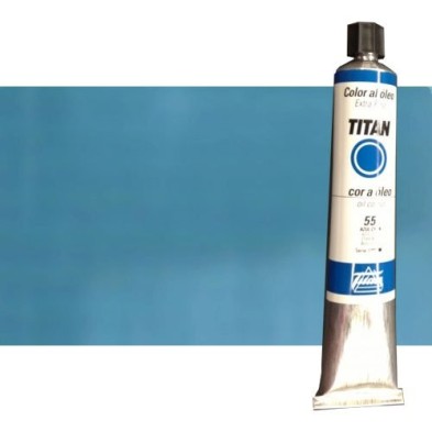 Materiais Belas Artes - Oleo Titan Extra Fino, Azul Celeste, 200 ml. | totenart.com