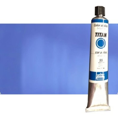 Materiais Belas Artes - Oleo Titan Extra Fino, Azul Cyan, 200 ml. | totenart.com