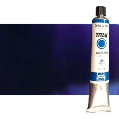 Materiais Belas Artes - Oleo Titan Extra Fino, Azul Titan, 200 ml. | totenart.com