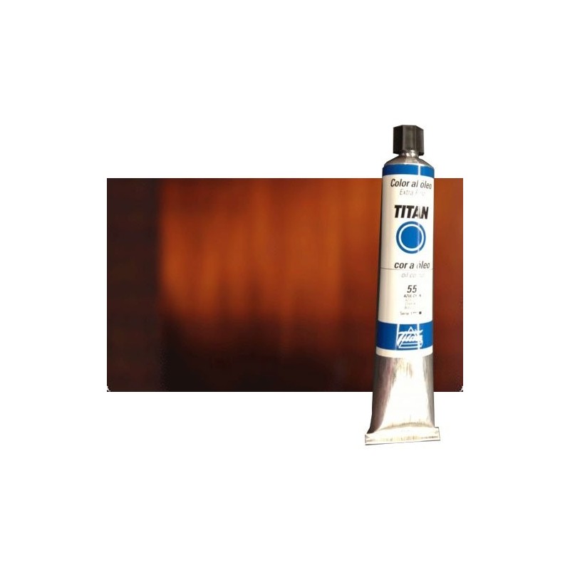 Materiais Belas Artes - Oleo Titan Extra Fino, Pardo Oxido Transparente, 200 ml. | totenart.com