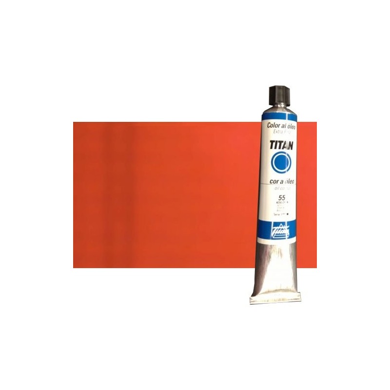 Materiais Belas Artes - Oleo Titan Extra Fino, Vermelho Titan Escuro, 200 ml. | totenart.com