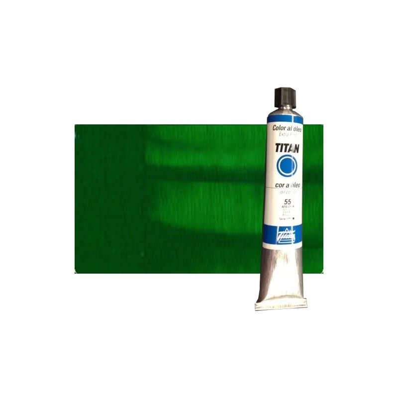 Materiais Belas Artes - Oleo Titan Extra Fino, Verde Cinabrio Escuro, 200 ml. | totenart.com