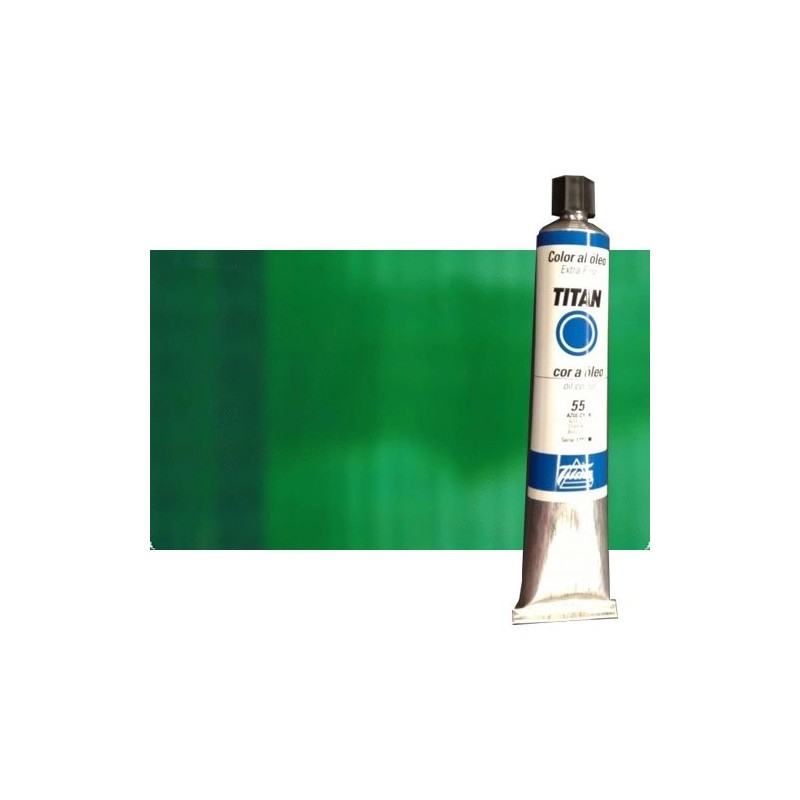 Materiais Belas Artes - Oleo Titan Extra Fino, Verde Esmeralda, 200 ml. | totenart.com