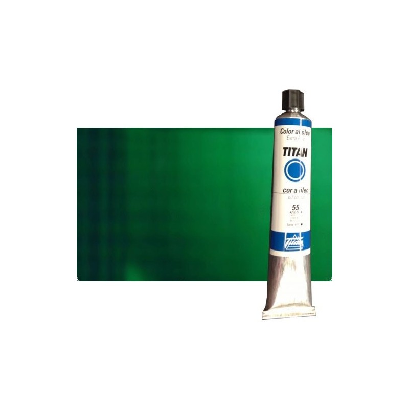 Materiais Belas Artes - Oleo Titan Extra Fino, Verde Titan Escuro, 200 ml. | totenart.com