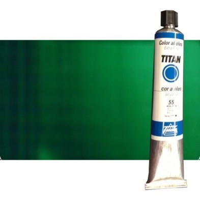 Materiais Belas Artes - Oleo Titan Extra Fino, Verde Titan Escuro, 200 ml. | totenart.com