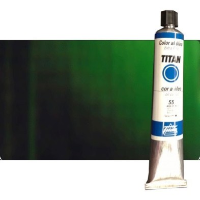 Materiais Belas Artes - Oleo Titan Extra Fino, Verde Seiva, 200 ml. | totenart.com