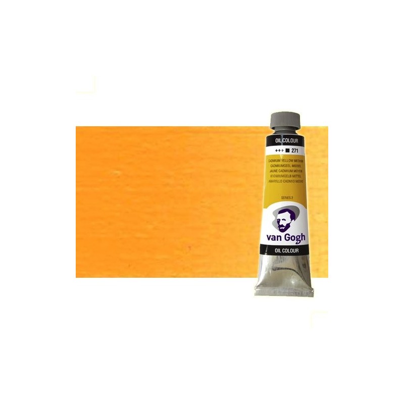 Materiais Belas Artes - Oleo Van Gogh Amarelo Azo Escuro, 60 ml. | totenart.com