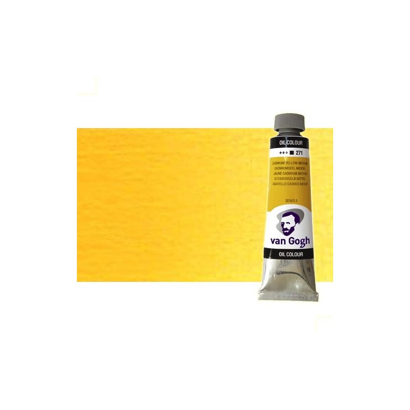 Materiais Belas Artes - Oleo Van Gogh Cadmio Medio Amarelo, 60 ml. | totenart.com