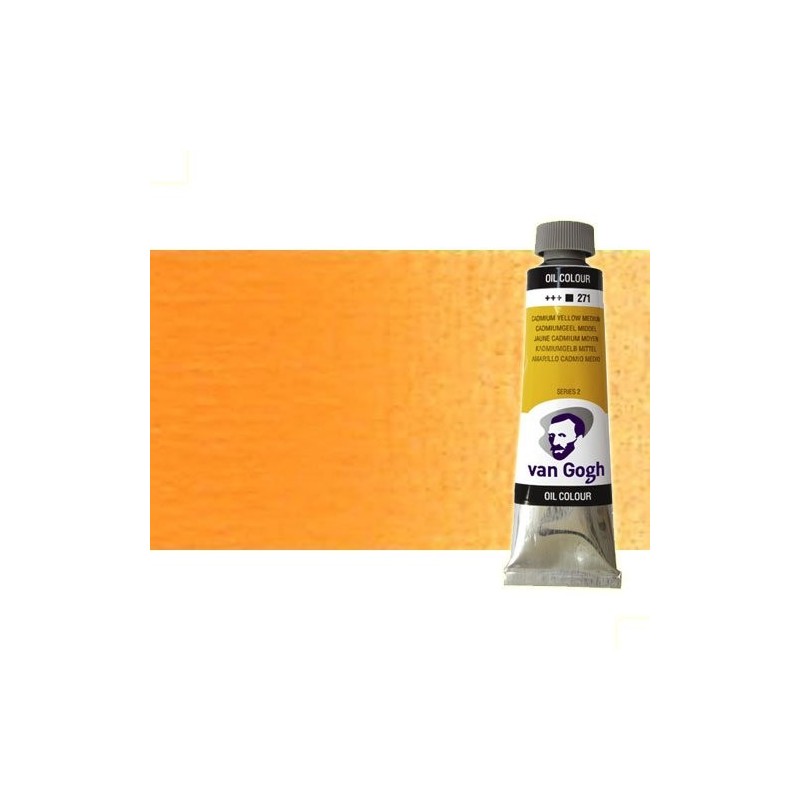 Materiais Belas Artes - Oleo Van Gogh Cadmio Amarelo Escuro, 60 ml. | totenart.com
