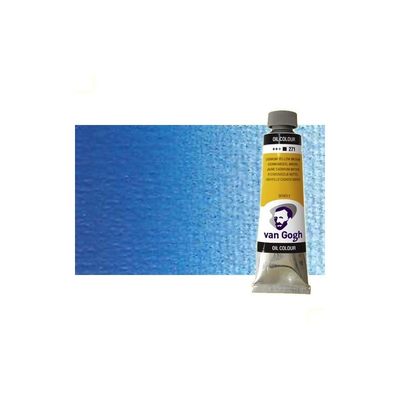 Materiais Belas Artes - Oleo Van Gogh Azul Cobalto, 60 ml. | totenart.com