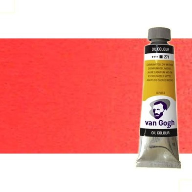 Materiais Belas Artes - Oleo Van Gogh Vermelho Azo Medio, 60 ml. | totenart.com