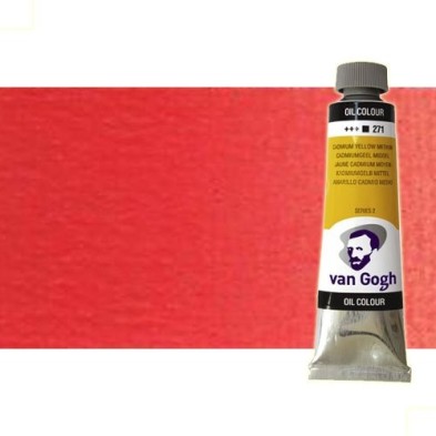 Materiais Belas Artes - Oleo Van Gogh Cadmio Medio Vermelho, 60 ml. | totenart.com