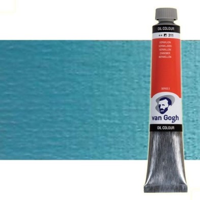 Materiais Belas Artes - Oleo Van Gogh Azul Ceruleo, 200 ml. | totenart.com