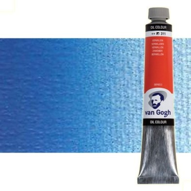 Materiais Belas Artes - Oleo Van Gogh Azul Cobalto, 200 ml. | totenart.com