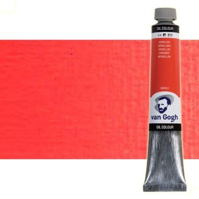 Materiais Belas Artes - Oleo Van Gogh Vermelho Azo Claro, 200 ml. | totenart.com