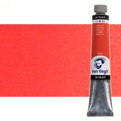 Materiais Belas Artes - Oleo Van Gogh Vermelho Azo Medio, 200 ml. | totenart.com