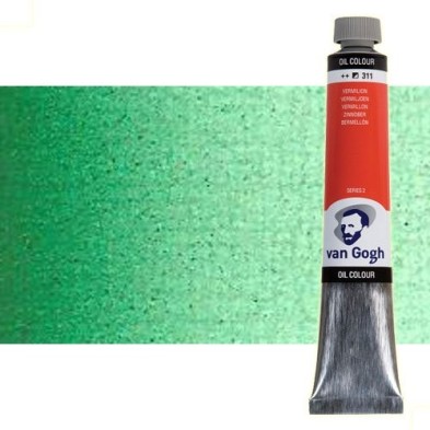 Materiais Belas Artes - Oleo Van Gogh Verde Esmeralda, 200 ml. | totenart.com