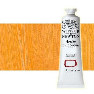 Materiais Belas Artes - Oleo Artstis Winsor & Newton, Amarelo de Cadmio Escuro, 37 ml. | totenart.com