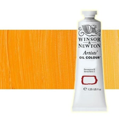 Materiais Belas Artes - Oleo Artstis Winsor & Newton, Amarelo Escuro Winsor, 37 ml. | totenart.com