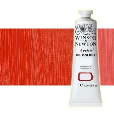 Materiais Belas Artes - Oleo Artstis Winsor & Newton, Laca Escarlata, 37 ml. | totenart.com