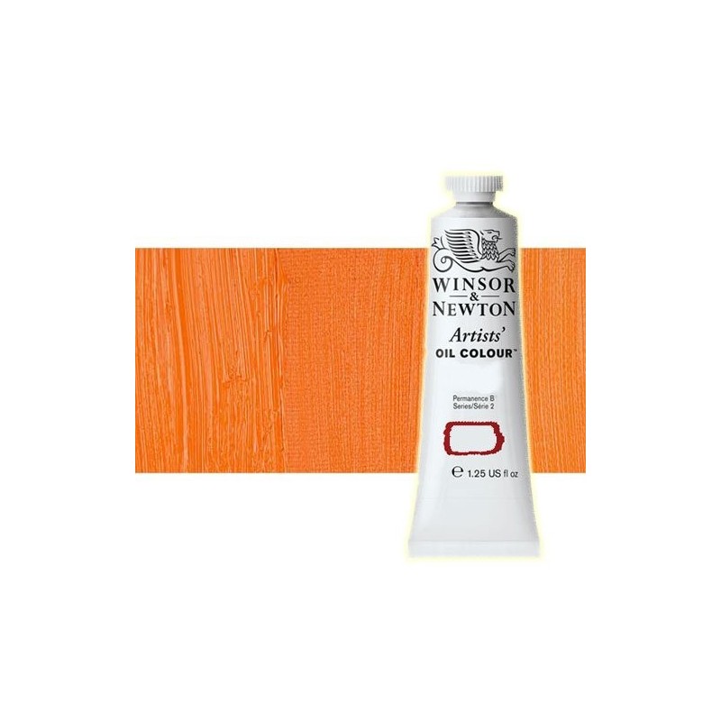 Materiais Belas Artes - Oleo Artstis Winsor & Newton, Laranja de Cadmio, 37 ml. | totenart.com