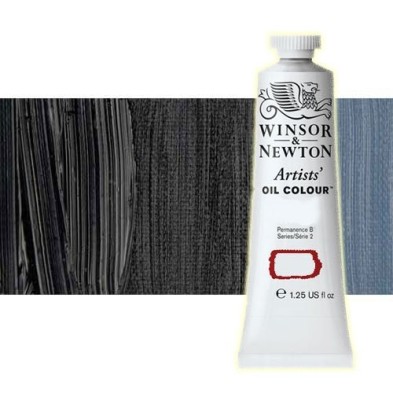 Materiais Belas Artes - Oleo Artstis Winsor & Newton, Preto Azulado, 37 ml. | totenart.com