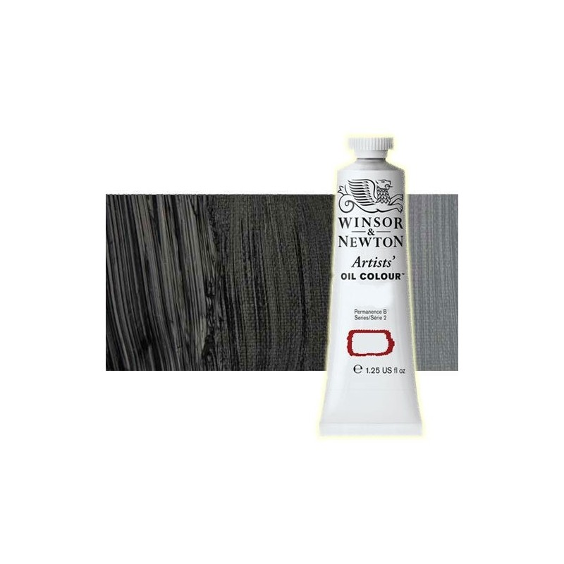 Materiais Belas Artes - Oleo Artstis Winsor & Newton, Preto Marfim, 37 ml. | totenart.com
