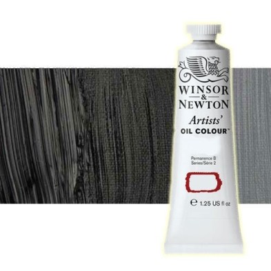 Materiais Belas Artes - Oleo Artstis Winsor & Newton, Preto Marfim, 37 ml. | totenart.com