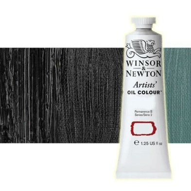 Materiais Belas Artes - Oleo Artstis Winsor & Newton, Negro Perileno, 37 ml. | totenart.com