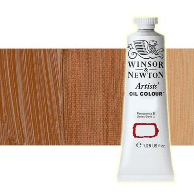 Materiais Belas Artes - Oleo Artstis Winsor & Newton, Ochre Marrom, 37 ml. | totenart.com