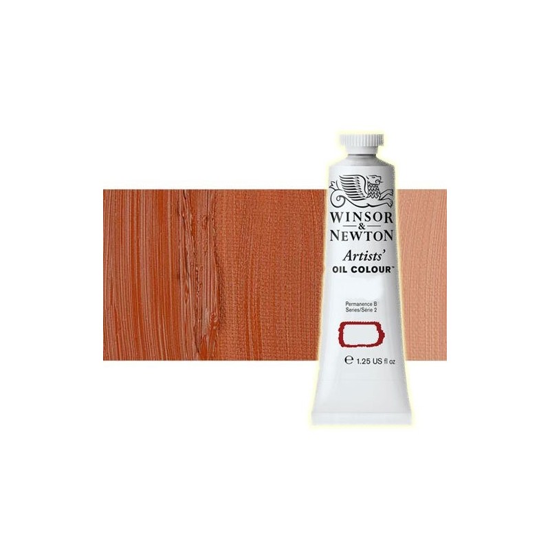 Materiais Belas Artes - Oleo Artstis Winsor & Newton, Ochre Vermelho Transparente, 37 ml | totenart.com