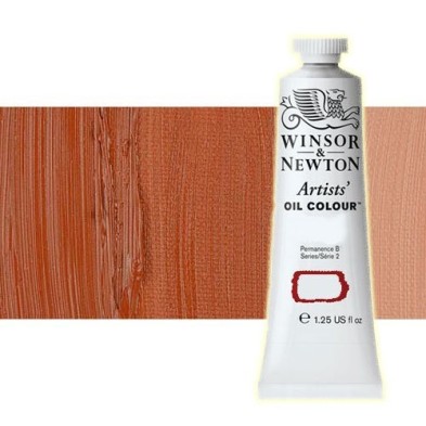 Materiais Belas Artes - Oleo Artstis Winsor & Newton, Ochre Vermelho Transparente, 37 ml | totenart.com