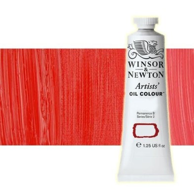 Materiais Belas Artes - Oleo Artstis Winsor & Newton, Vermelho Brillante, 37 ml. | totenart.com