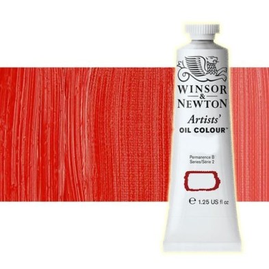 Materiais Belas Artes - Oleo Artstis Winsor & Newton, Vermelho Winsor, 37 ml. | totenart.com