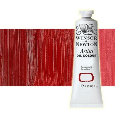Materiais Belas Artes - Oleo Artstis Winsor & Newton, Vermelho Escuro Winsor, 37 ml. | totenart.com