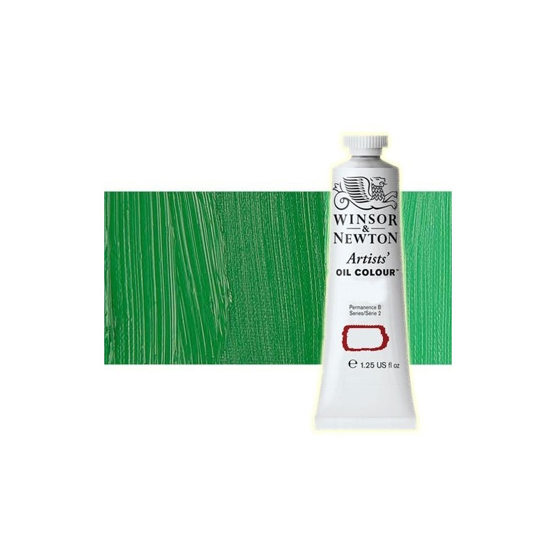 Materiais Belas Artes - Oleo Artstis Winsor & Newton, Verde Permanente Claro, 37 ml. | totenart.com