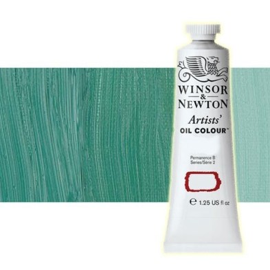 Materiais Belas Artes - Oleo Artstis Winsor & Newton, Verde Cobalto, 37 ml. | totenart.com