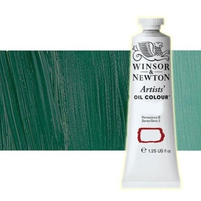 Materiais Belas Artes - Oleo Artstis Winsor & Newton, Verde Cobalto Cromado, 37 ml. | totenart.com