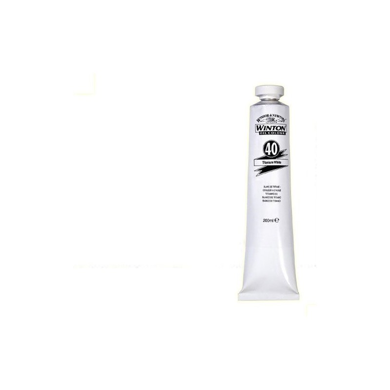 Materiais Belas Artes - Oleo Winton W&N, Branco Titanio, 200 ml. | totenart.com