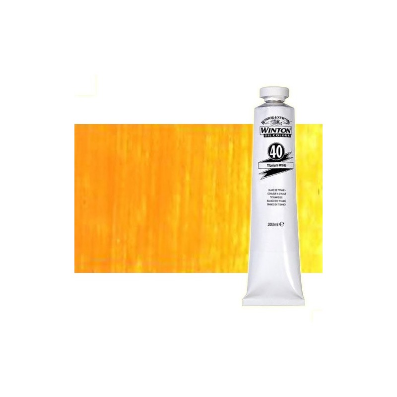 Materiais Belas Artes - Oleo Winton W&N, Tono Amarelo de Cadmio, 200 ml. | totenart.com