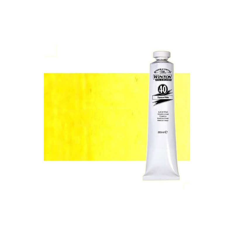 Materiais Belas Artes - Oleo Winton W&N, Tono Amarelo de Cadmio palido, 200 ml. | totenart.com