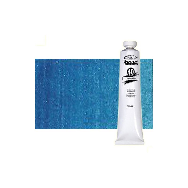 Materiais Belas Artes - Oleo Winton W&N, Tono Azul Cobalto, 200 ml. | totenart.com