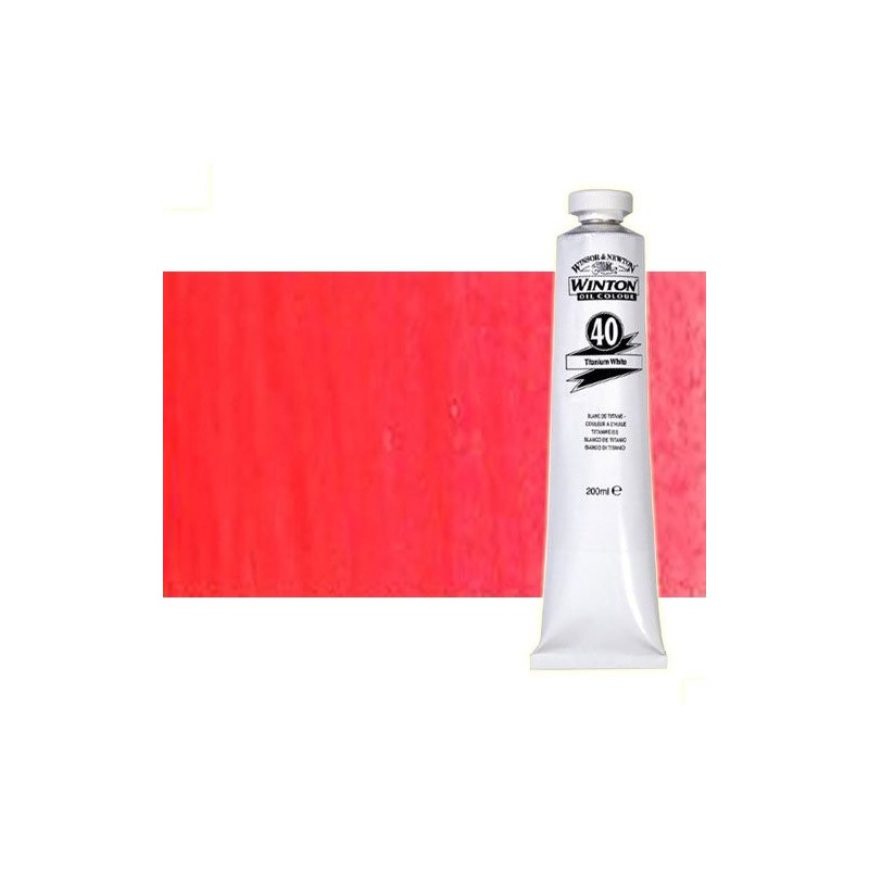 Materiais Belas Artes - Oleo Winton W&N, Tono Vermelho de Cadmio, 200 ml. | totenart.com