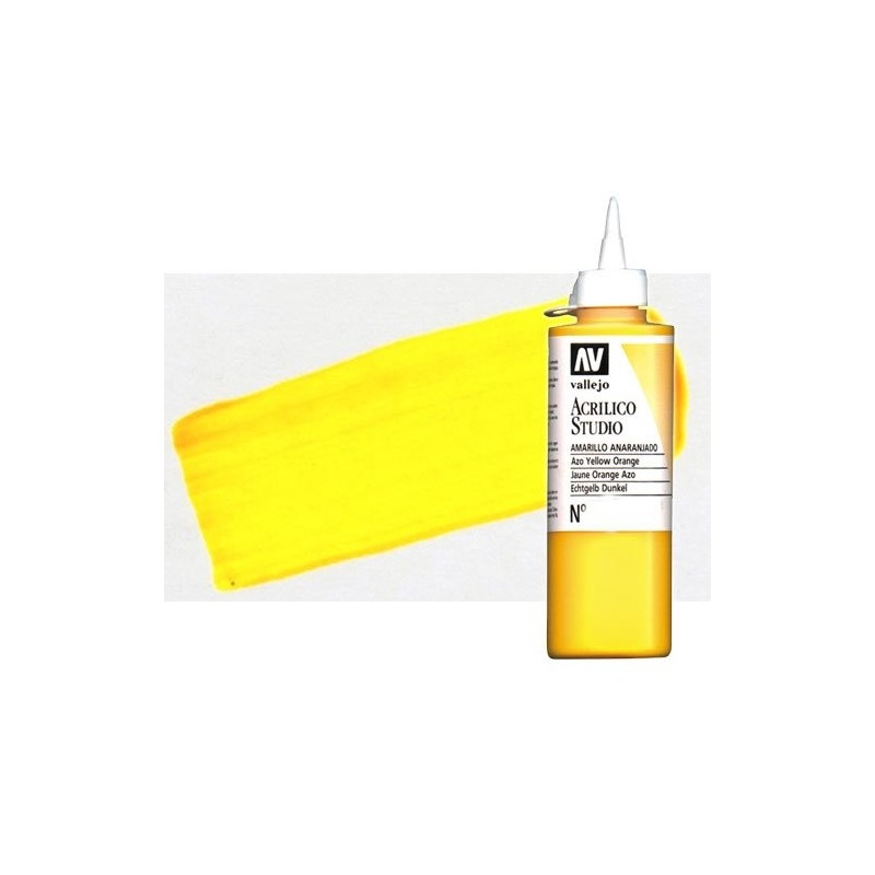 Materiais Belas Artes - Acrilico Vallejo, Amarelo Limao Fluorescente, 200 ml. | totenart.com