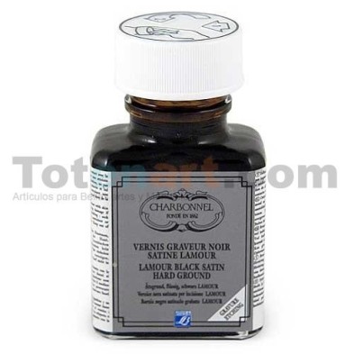 Verniz Gravura Preto Satinado, Charbonnel, LAMOUR, 075 ml.