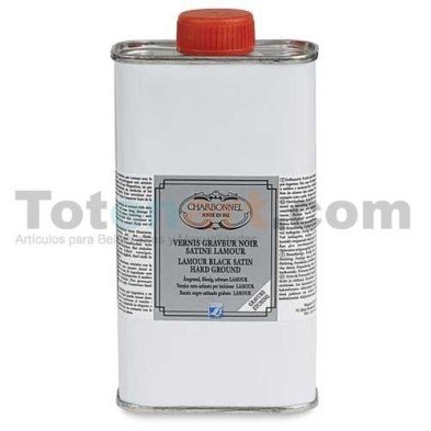 Verniz Gravura Preto Satinado, Charbonnel, LAMOUR, 1000 ml.