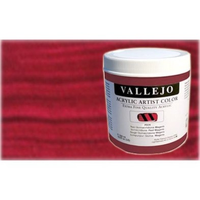 Materiais Belas Artes - Acrilico Vallejo Artist Carmin de Quinacridona, 500 ml. | totenart.com