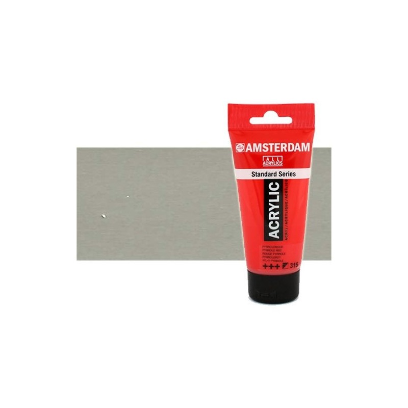 Materiais Belas Artes - Acrilico Amsterdam Estanho 120 ml. | totenart.com