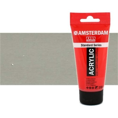 Materiais Belas Artes - Acrilico Amsterdam Estanho 120 ml. | totenart.com